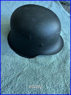 WWII WW2 Original German Helmet Military Army NS66 Stalhelm