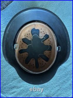 WWII WW2 Original German Helmet Military Army NS66 Stalhelm