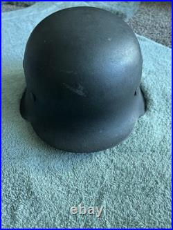 WWII WW2 Original German Helmet Military Army NS66 Stalhelm