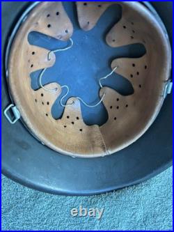 WWII WW2 Original German Helmet Military Army NS66 Stalhelm