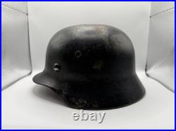 WWII WW2 Original German M40 Stahlhelm Helmet