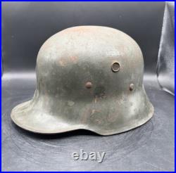 WWII WW2 Rare German Transitional Commercial Stahlhelm Helmet