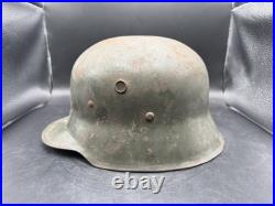WWII WW2 Rare German Transitional Commercial Stahlhelm Helmet