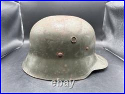 WWII WW2 Rare German Transitional Commercial Stahlhelm Helmet
