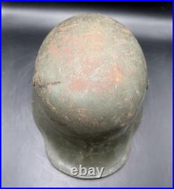 WWII WW2 Rare German Transitional Commercial Stahlhelm Helmet