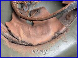 WWII WW2 Rare German Transitional Commercial Stahlhelm Helmet