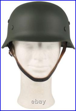 Wehrmacht WH German Army Steel Helmet Stahlhelm M35 Repro WW II Olive