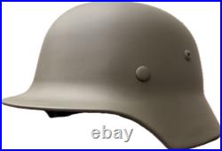 Wehrmacht WH German Army Steel Helmet Stahlhelm M35 Repro WW II Olive