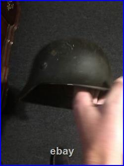 World War 2 WW2 M35 M40 German Battle Helmet