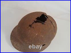 World War II German Helmet Collectible Military WW2 WWII Original Soldier Rare