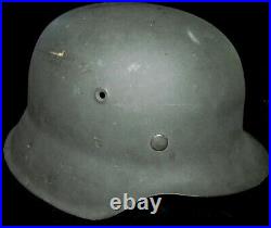 World war two Vet bring back, German Helmet from the Store Room never used m