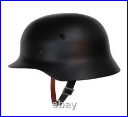 Ww II German Elite M35 Steel Helmet Black