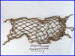 Ww2 German Helmet Camo Regulation Netting, Original In Good Condition, Rare Item