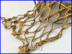 Ww2 German Helmet Camo Regulation Netting, Original In Good Condition, Rare Item