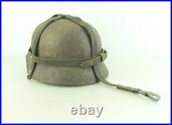 Ww2 German Helmet Leather Carrier, Elit, Original, Complete, Rare