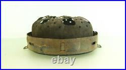 Ww2 German Helmet Liner Size 64/56, Metal Zinc Plated Late War