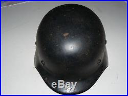 Ww2 German Helmet With Liner & Chinstrap