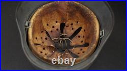 Ww2 German M40 Combat Helmet, Q66, Untouched Originial Ww2 German M40 Combat Helmet, Q66, Untouched Originial