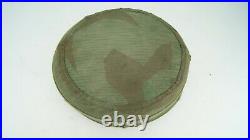 Ww2 German Paratrooper Helmet Camo Cover, Rare One, Fully Complete