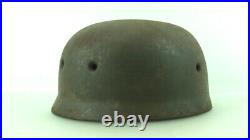 Ww2 German Paratrooper Helmet Size 71 In Good Condition, Original Fallshirmjager