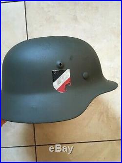 Ww2 German Reenacting Uniform M40 M36 Helmet