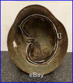 Ww2 German Relic Helmet with battle damage