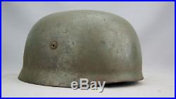 Ww2 German Scarce Big Paratrooper Helmet, Complete With Liner
