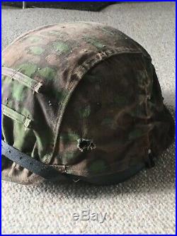 Ww2 German helmet and cover