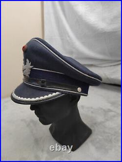 Ww2 German (luftwaffe) Air Force Pilot Dress Uniform Cap Issued 1957