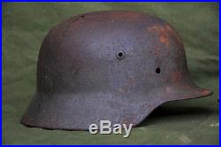 Ww2 German m40 helmet and gasmask lot