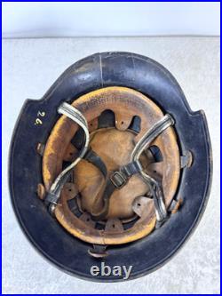 Ww2 Wwii Era German CIVIL Police Helmet