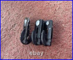 Ww2 Wwii Original German Elite Ss Camo Helmet Cloth Cover Rocker Clips