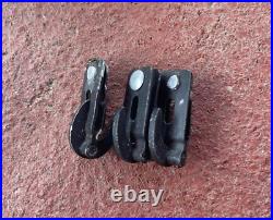 Ww2 Wwii Original German Elite Ss Camo Helmet Cloth Cover Rocker Clips