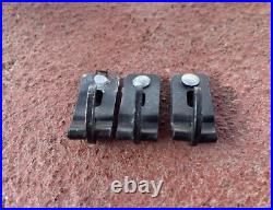 Ww2 Wwii Original German Elite Ss Camo Helmet Cloth Cover Rocker Clips