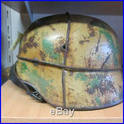 Ww2 german rare normandie camo helmet no4