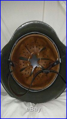 Ww2 original M42 German Helmet ET 68 lot 1915 refurbished