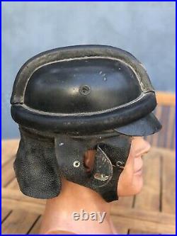 Ww2 wwii original german Crash Helmet Pre 1945 Brownshirt