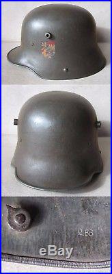 Wwi/wwii German Transitional Combat Helmet M16 Bavarian Freicorps Heimwehr Q66