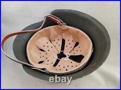 Wwii German Army Waffen Heer M1942 M42 Combat Steel Military Helmet