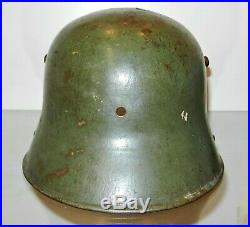 Wwii German Authentic/ Original G62 Nazi Helmet, Luftwaffe Style