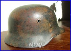 Wwii German Helmet Cammo Normandy