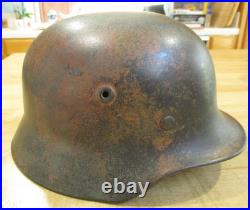Wwii German Helmet Cammo Normandy