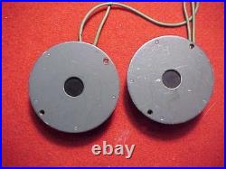 Wwii German Luftwaffe Flight Helmet Avionics Pair Of Earphone Inserts 1st Pair