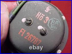 Wwii German Luftwaffe Flight Helmet Avionics Pair Of Earphone Inserts 1st Pair