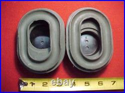 Wwii German Luftwaffe Flight Helmet Avionics Pair Of Rubber Earphone Inserts