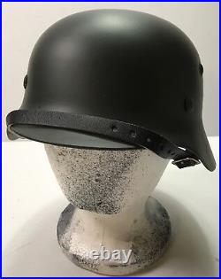 Wwii German M40 Combat Field Helmet- 64 Shell, 58 Liner