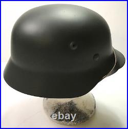 Wwii German M40 Combat Field Helmet- 64 Shell, 58 Liner