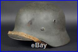 Wwii German M40 Helmet, Army, Q64, 97%