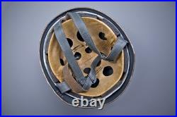 Wwii German Single Decal Camouflaged Fallschirmjäger M38 Para Helmet Replica