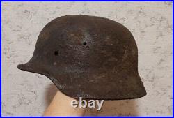 Wwii German Soldier Helmet Original Rare Ww2 Collection Item